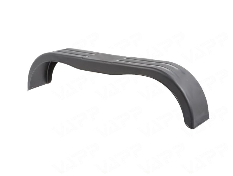 Blatník tandemový plast š240/v350/d1500 mm DOMAR černý č.1