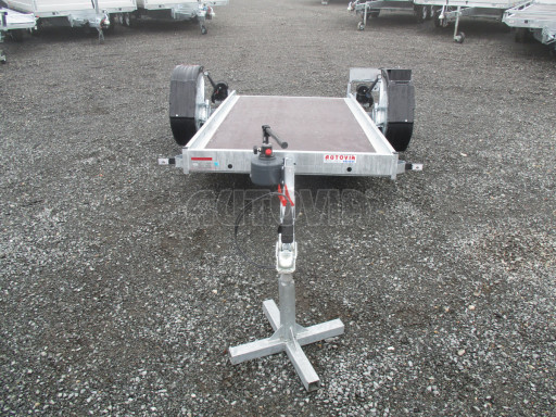 Jednoosý nebrzděný hydraulicky sklopný přívěs HS 750kg N1 2,55x1,26/0,10 ruč ECO č.19