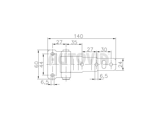 Pant bočnic WW BSCH 30-1, nerozebiratelný č.2
