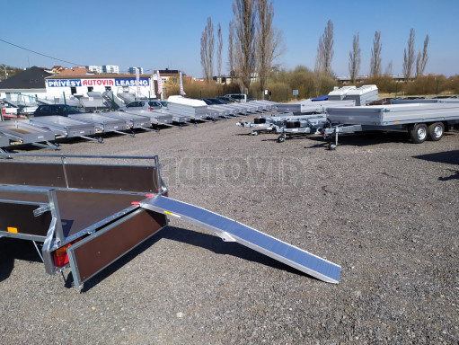 Nájezd hliníkový skládací lamelový 2060 mm (680kg na pár) č.3