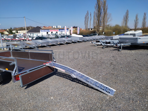 Nájezd skládací hliníkový 2250 mm (680kg na pár) č.3