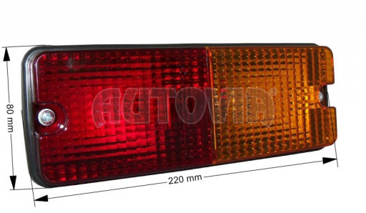 Svítilna ZETOR sdružená, L/P-BL/BR/KO plast - výprodej č.2