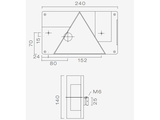 Svítilna Aspöck Multipoint I sdružená, P-BL/BR/KO/RZ, baj5 č.3