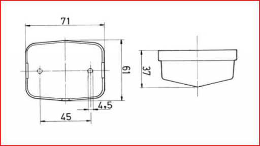 Svítilna doplňková obrysová Jokon SPL 115 č.2