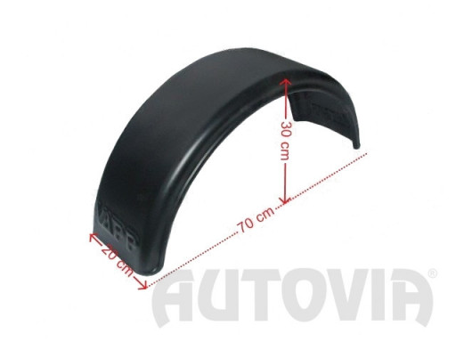 Blatník plast 13'/190 mm VAPP černý č.2