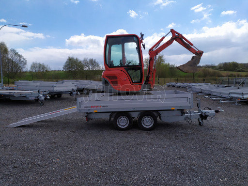 Třístranný sklápěč ATS 3SKS 2,7T 3,32x1,70/0,35 ECO v elektrice