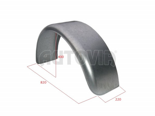 Blatník plechový 14''/220mm č.2