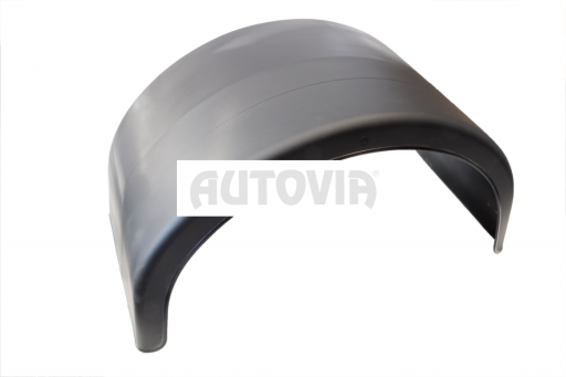 Blatník plast pro dvojmontáž š365/v370/d700 mm DOMAR černý č.1