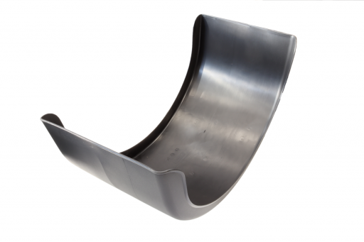 Blatník plast pro dvojmontáž š365/v370/d700 mm DOMAR černý č.2