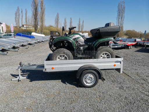 Sklopný přívěsný vozík za osobní auto HD 28 skl 2,27x1,25/0,30 č.27