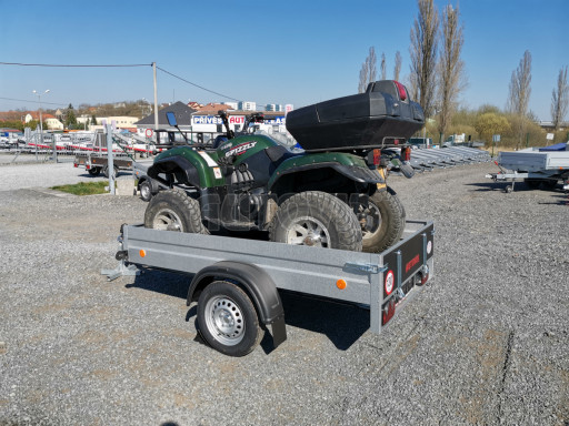 Sklopný přívěsný vozík za osobní auto HD 28 skl 2,27x1,25/0,30 č.5