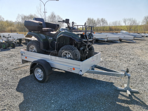 Sklopný přívěsný vozík za osobní auto HD 28 skl 2,27x1,25/0,30 č.30