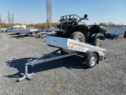 Sklopný přívěsný vozík za osobní auto HD 28 skl 2,27x1,25/0,30 č.2