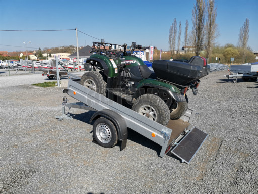 Sklopný přívěsný vozík za osobní auto HD 28 skl 2,27x1,25/0,30 č.1