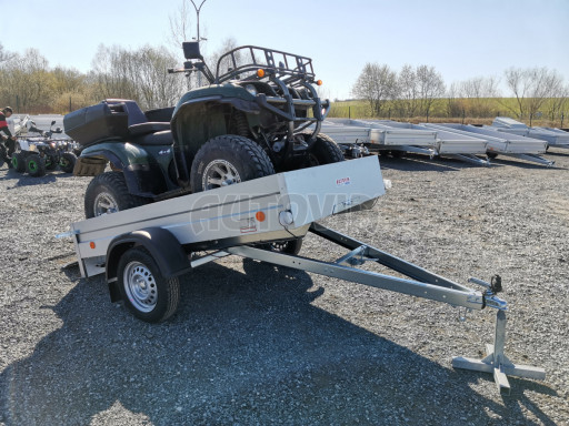 Sklopný přívěsný vozík za osobní auto HD 28 skl 2,27x1,25/0,30 č.34