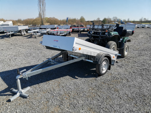 Sklopný přívěsný vozík za osobní auto HD 28 skl 2,27x1,25/0,30 č.36