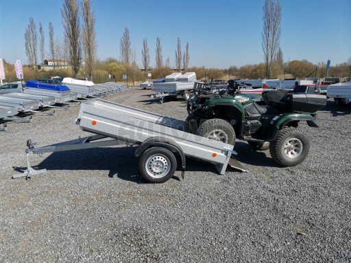 Sklopný přívěsný vozík za osobní auto HD 28 skl 2,27x1,25/0,30 č.37