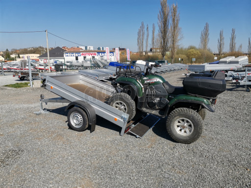 Sklopný přívěsný vozík za osobní auto HD 28 skl 2,27x1,25/0,30 č.6