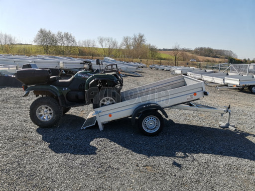 Sklopný přívěsný vozík za osobní auto HD 28 skl 2,27x1,25/0,30 č.40