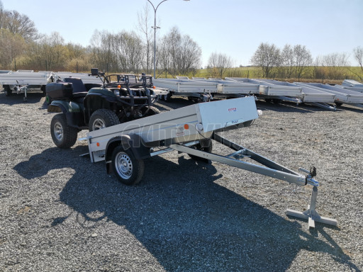 Sklopný přívěsný vozík za osobní auto HD 28 skl 2,27x1,25/0,30 č.41