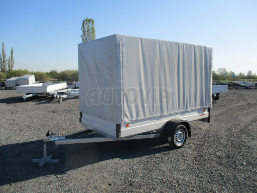 Valník s plachtou ZV 31 ALU N1 3,00x1,55/1,83