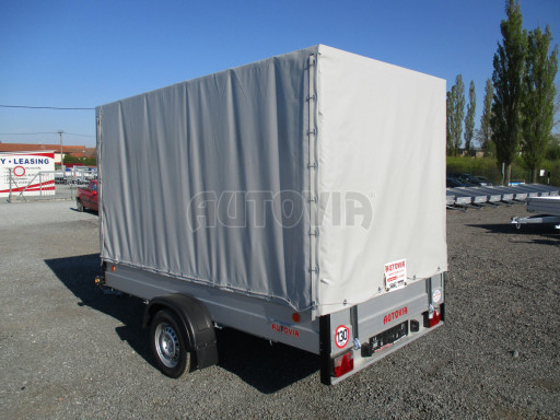 Valník s plachtou ZV 31 ALU N1 3,00x1,55/1,83