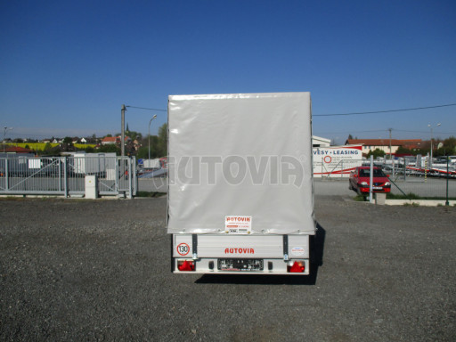 Valník s plachtou ZV 31 ALU N1 3,00x1,55/1,83