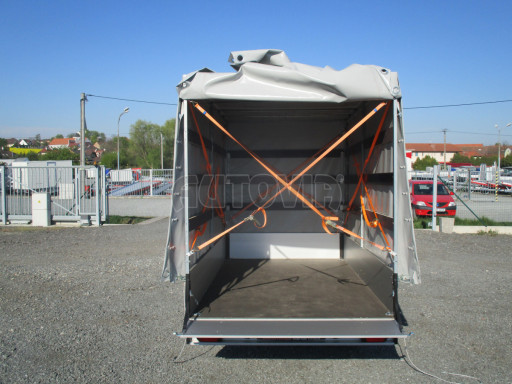 Valník s plachtou ZV 31 ALU N1 3,00x1,55/1,83