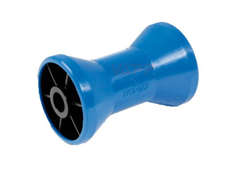 Rolna kýlová DOMAR profi 130 mm /pr. 80 mm/otvor 16 mm PA/PU modrá č.1