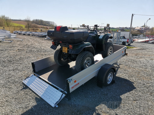 PROFI sklopný přívěsný vozík za osobní auto ZV 31 ALU N1 skl 3,00x1,55/0,35 POČ