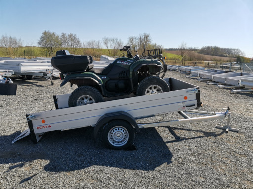 PROFI sklopný přívěsný vozík za osobní auto ZV 31 ALU N1 skl 3,00x1,55/0,35 POČ