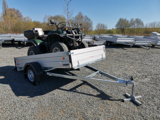 PROFI sklopný přívěsný vozík za osobní auto ZV 31 ALU N1 skl 3,00x1,55/0,35 POČ