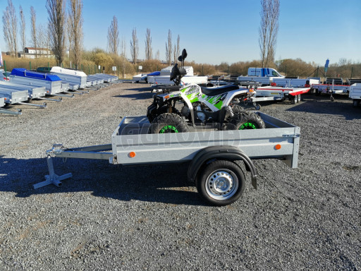 Sklopný přívěsný vozík za osobní auto HD 27 skl 2,06x1,25/0,30 č.20