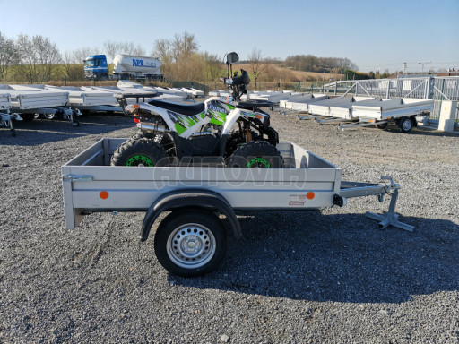 Sklopný přívěsný vozík za osobní auto HD 27 skl 2,06x1,25/0,30 č.24