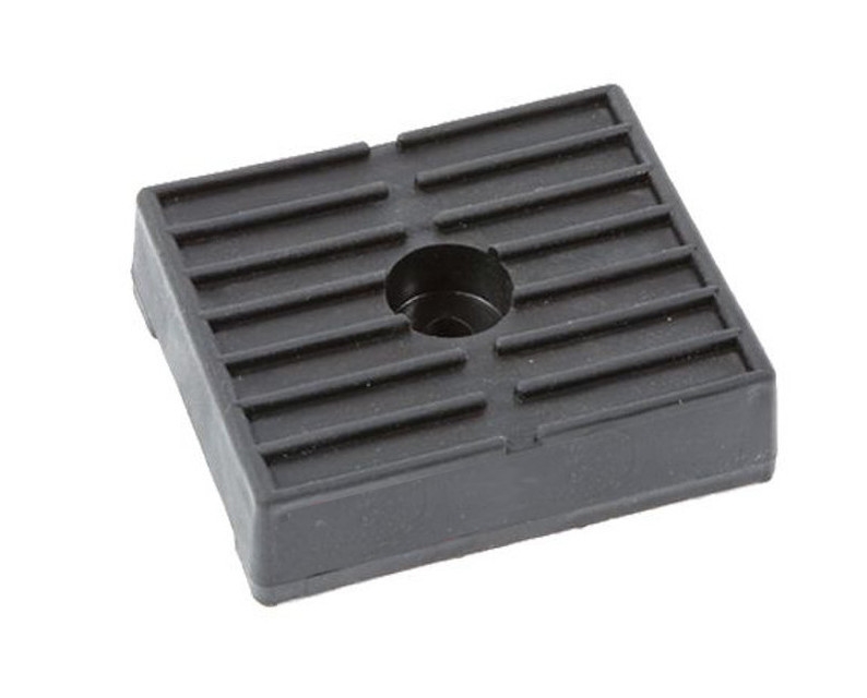 Pás DOMAR profi 120 x 100 mm PE na trupovou opěru černý č.1