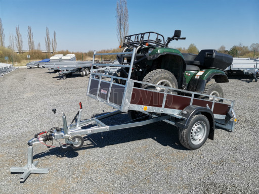 Brzděný sklopný přívěs - PZ LPA 1,3T 2,50/1,27/0,30* č.3