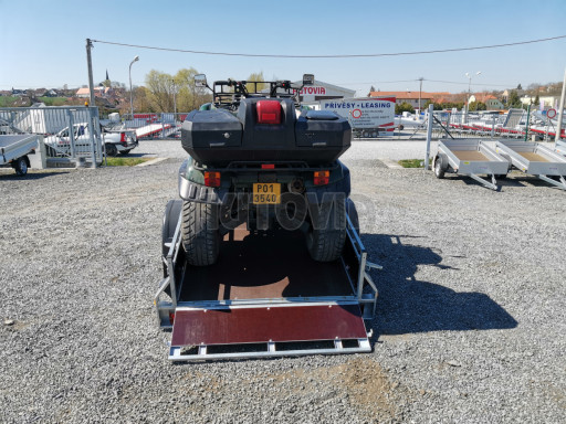 Brzděný sklopný přívěs - PZ LPA 1,3T 2,50/1,27/0,30* č.5