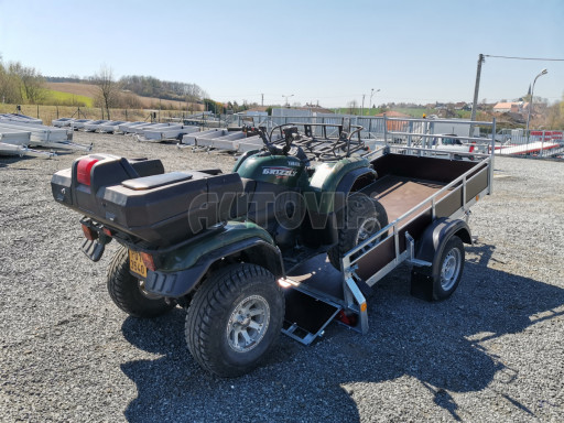 Brzděný sklopný přívěs - PZ LPA 1,3T 2,50/1,27/0,30* č.38