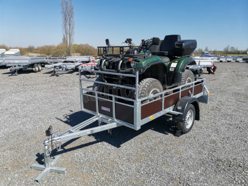 Nebrzděný sklopný přívěs - PZ LPA 750kg 2,50/1,27/0,30* č.6