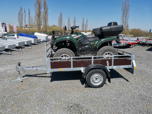 Nebrzděný sklopný přívěs - PZ LPA 750kg 2,50/1,27/0,30* č.21