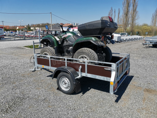 Nebrzděný sklopný přívěs - PZ LPA 750kg 2,50/1,27/0,30* č.22