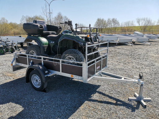 Nebrzděný sklopný přívěs - PZ LPA 750kg 2,50/1,27/0,30* č.25