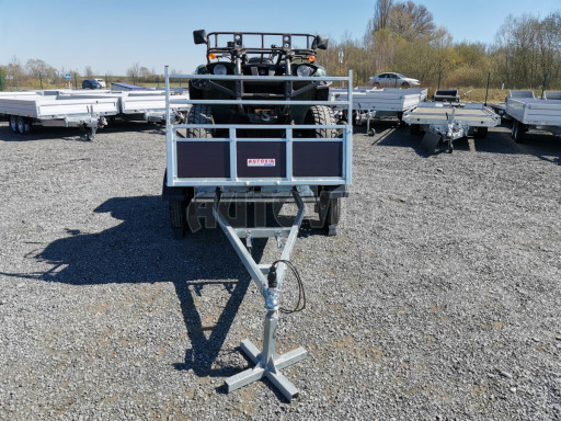 Nebrzděný sklopný přívěs - PZ LPA 750kg 2,50/1,27/0,30* č.26