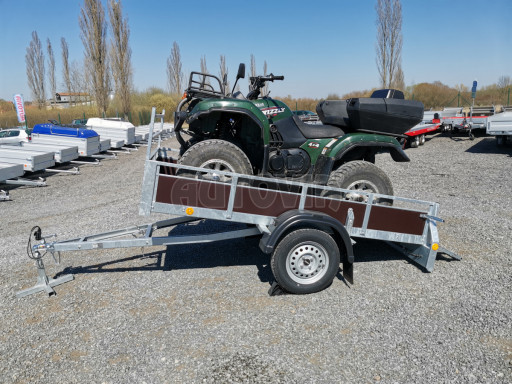 Nebrzděný sklopný přívěs - PZ LPA 750kg 2,50/1,27/0,30* č.27