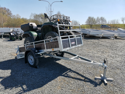 Nebrzděný sklopný přívěs - PZ LPA 750kg 2,50/1,27/0,30* č.2