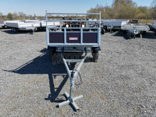 Nebrzděný sklopný přívěs - PZ LPA 750kg 2,50/1,27/0,30* č.30