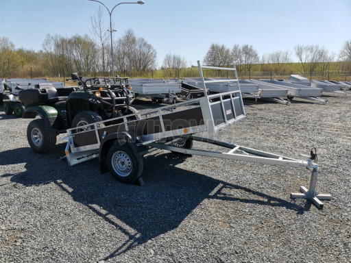 Nebrzděný sklopný přívěs - PZ LPA 750kg 2,50/1,27/0,30* č.38