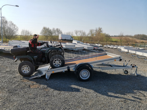 Sklopný přívěs za osobní auto PZ 1,3T 3,00x1,65 skl č.54