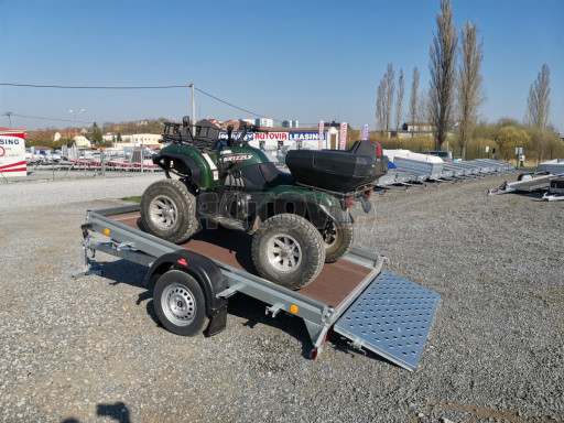 Sklopný přívěs za osobní auto PZ 1,3T 3,00x1,65 skl č.65