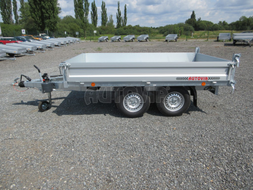 Sklápěcí přívěs VER SK 2,7T 2,65x1,55/0,30 ruč č.7